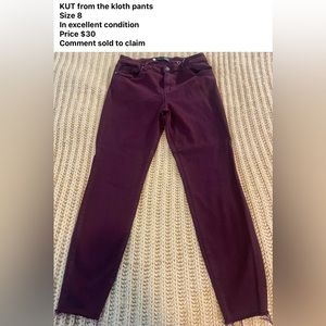 KUT from the kloth pants